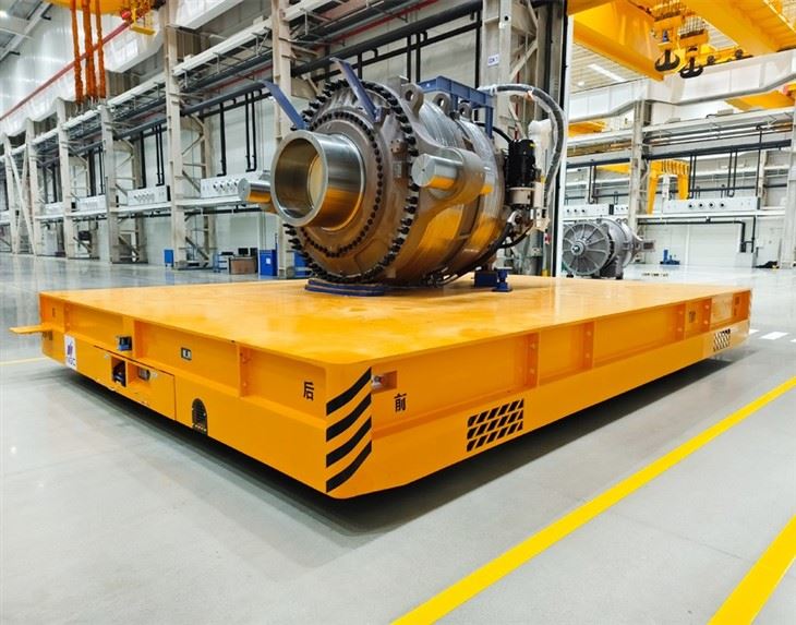 Overloaded AGV - 160 Ton Multi-directional Electric Transport Cart
